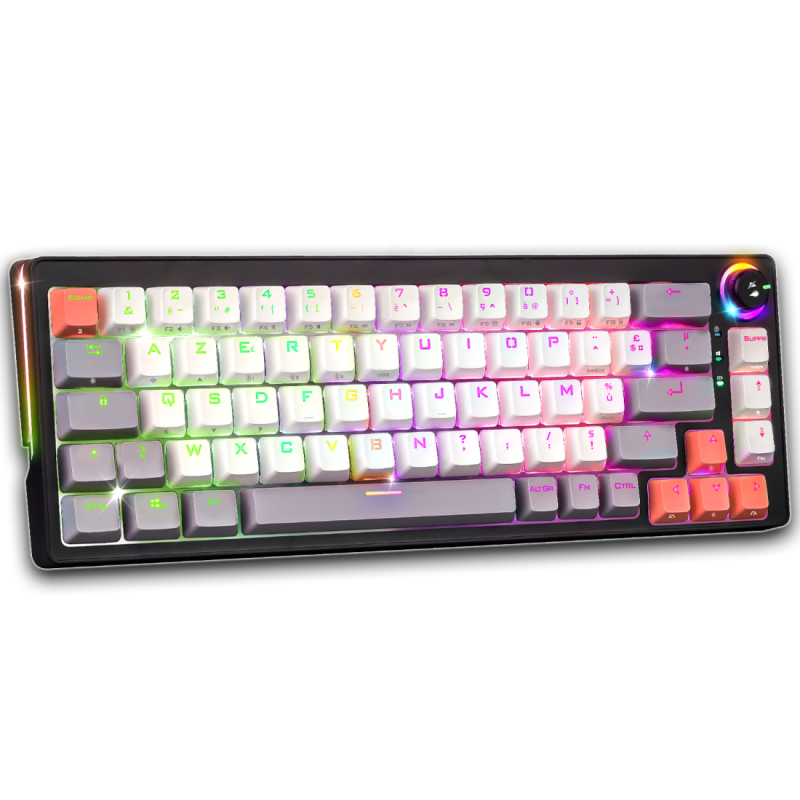 Clavier Gamer SOG K600 Mécanique, Sans et Avec fil, RGB, Anti-Ghosting