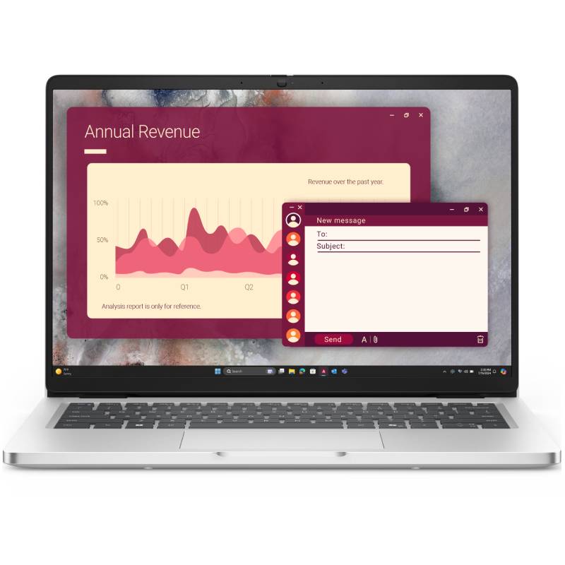 PC Portable DELL Pro 14 Intel Core 5 120U 8Go 512Go SSD – Silver