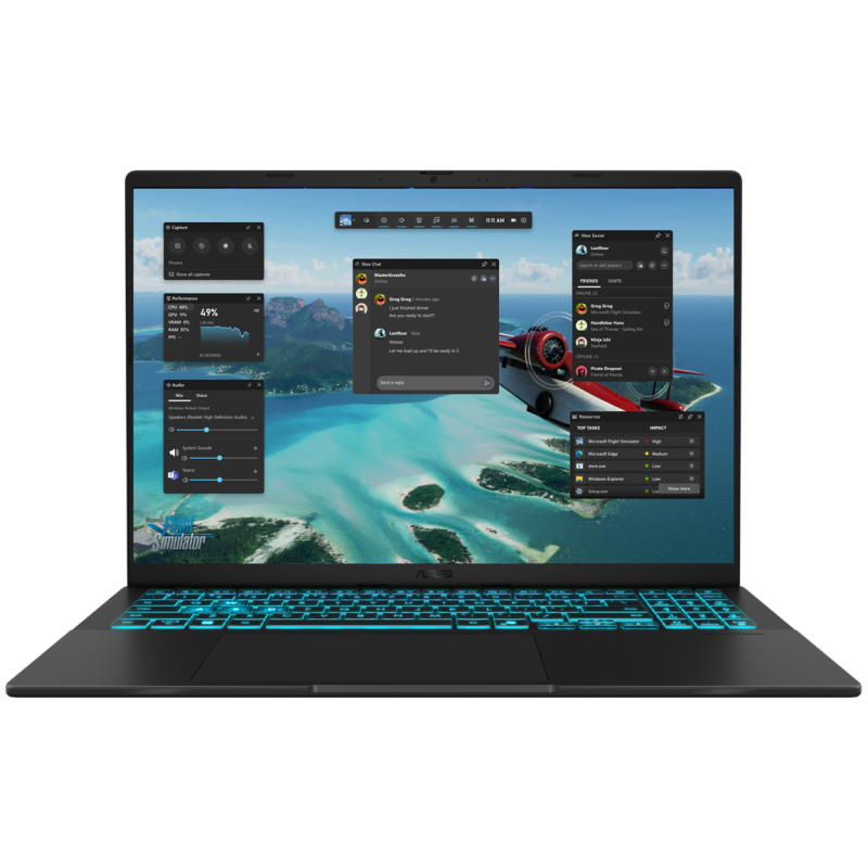 Pc Portable Gamer ASUS V16 V3607VJ / Intel Core 5 210H / RTX 3050 6G / 8 Go DDR5 / 512 Go SSD / Noir