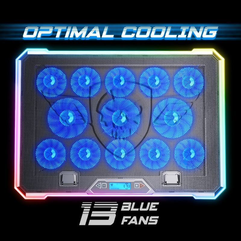 Refroidisseur PC SPIRIT OF GAMER AIRBLADE 1300 RGB 17″ – Noir