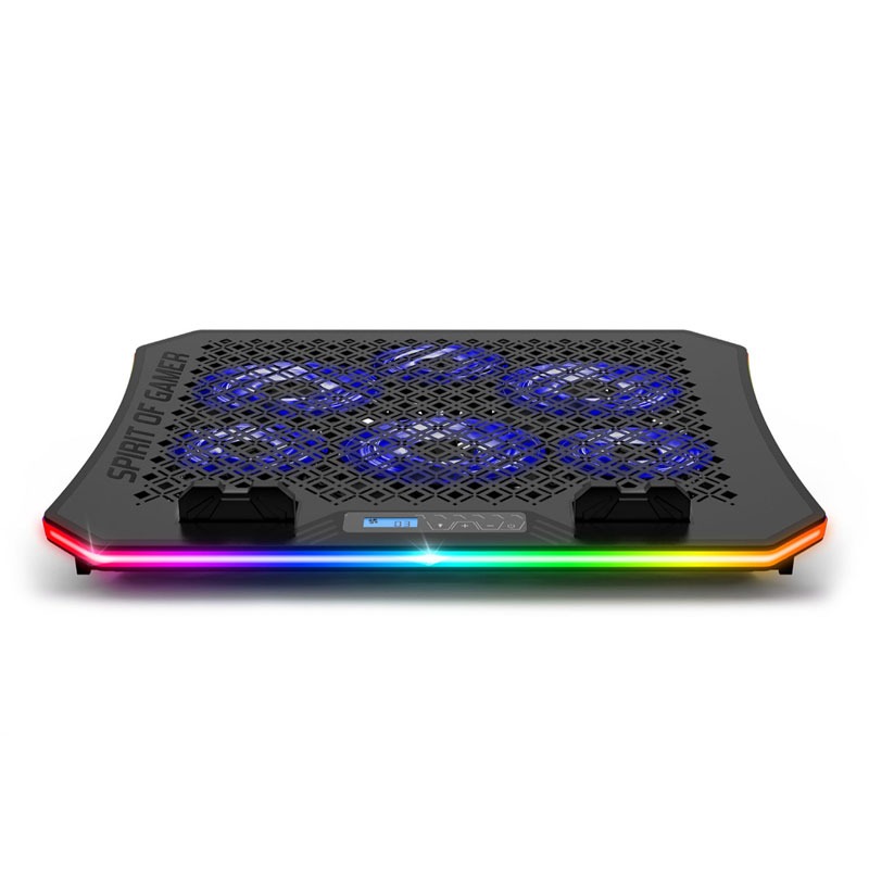 Refroidisseur SPIRIT OF GAMER AIRBLADE 1200 RGB Pour PC Portable 17″