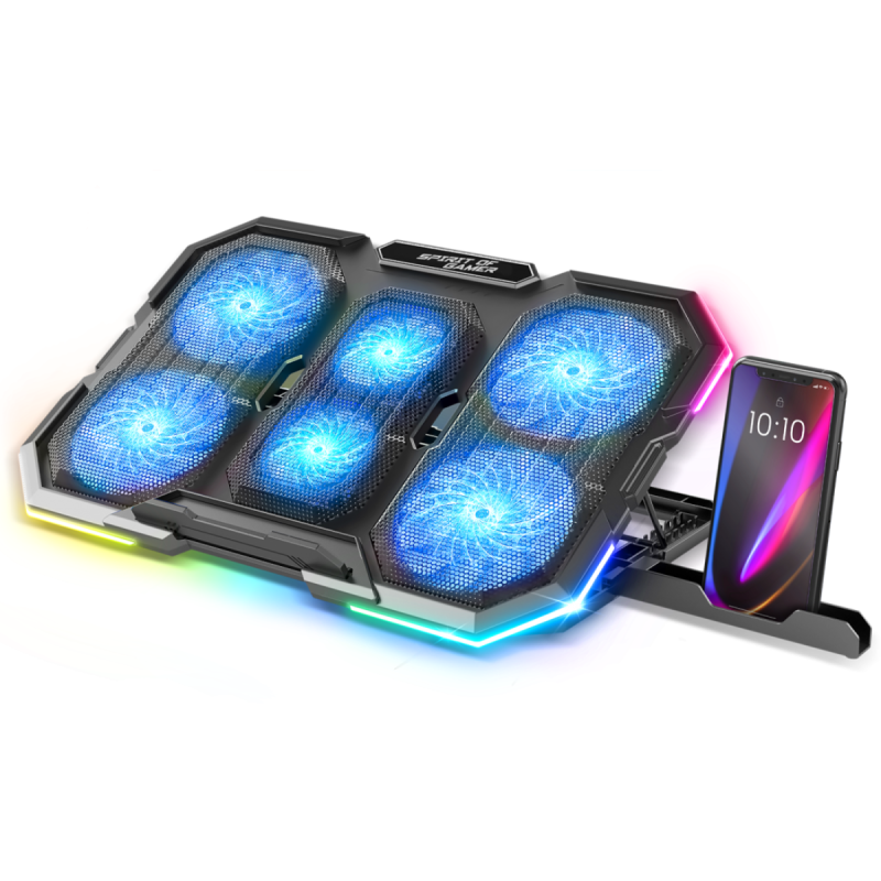 Refroidisseur Spirit of Gamer AirBlade 700 RGB / NOIR